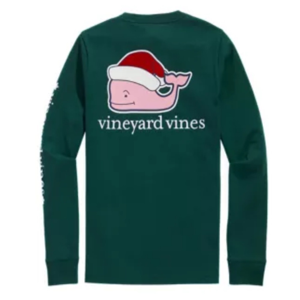 Vineyard Vines Boy’s Christmas Shirt Size L 16